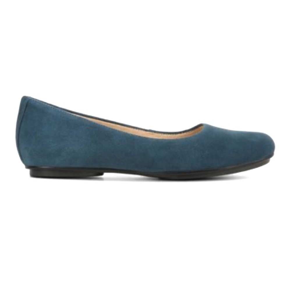 Naturalizer Blue Suede Maxwell Ballet Flats Size 6